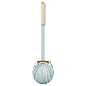 NOLA Silicone Shell Toilet Brush with Holder Creative Cleaning Brush Set - Picture 1 of 12