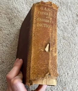 Ferdinand GASC's French Dictionary Student Edition 1876 Henry Holt - Imagen 1 de 5