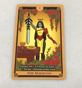 THE MAGICIAN SLOP X-Men X of Swords Marvel Heroclix Tarocchi Card - Foto 1 di 1