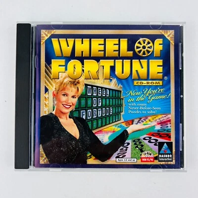 WHEEL OF FORTUNE Now You're In The Game CD-Rom PC Game Software - Image 1 of 3