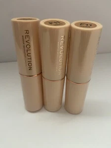 REVOLUTION STICK FOUNDATION F11 FAST BASE medium to dark skin Tones (3 Pk) - Picture 1 of 3