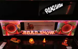 Road Show Williams Pannello altoparlante illuminato flipper - Ultimate Edition - Foto 1 di 8