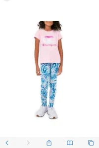 champion 2 piece active lightweight set girls size 4/5 - Picture 1 of 3
