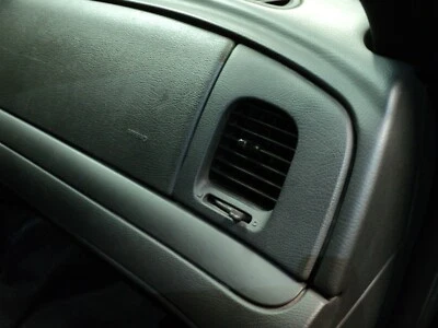 Black 03-11 Ford Crown Victoria Mercury Grand Marquis Dash Air Vent Trim Insert - Image 1 of 4