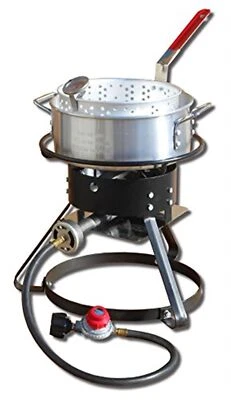 King Kooker Bolt Together Portable Propane Outdoor Cooker Package, 12" - Image 1 of 2