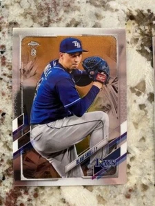 2021 TOPPS CHROME BEN BALLER EDITION CARD TAMPA BAY RAYS BLAKE SNELL #43 - Picture 1 of 1