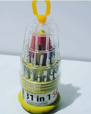 Screw Driver Bits Multifunction 31 in 1 precision sets phillips magnetic screw - Image 1 of 4