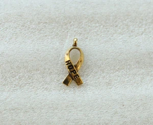 420 pz ciondoli nastro oro antico consapevolezza del cancro speranza realizzazione gioielli - Foto 1 di 3