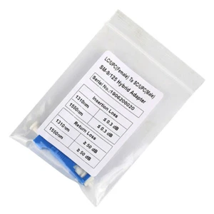 SC Male to LC Female Single Mode Fiber Optic Hybrid Optical Adaptor Converte-b - Picture 1 of 8