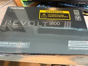 Phanteks Revolt 1600W 80PLUS Titanium, ATX 3.0, PCIe 5.0 - Picture 1 of 2