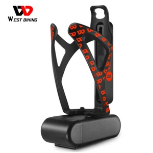 WEST BIKING Rojo Bicicleta Botella de Agua Jaula Soporte Bicicleta 2 Palancas de Neumáticos Caja de Herramientas - Imagen 1 de 19