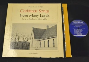 Alan Mills Folkways 7750 Christmas Songs From Many Lands - Imagen 1 de 1