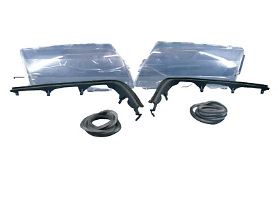 Streuscheibensatz Streuscheibe links und rechts  BMW 3 er E46 Hella vor Facelift - Bild 1 von 4