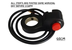 7/8'' Motorbike Motorcycle On Off button Switch Horn Starter - Picture 1 of 5