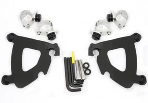 Memphis Shades MEB1981 Trigger-Lock Mount Kit for Gauntlet Fairing Black - Imagen 1 de 1