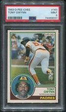 1983 O-Pee-Chee Baseball #143 Tony Gwynn Rookie PSA 9 (MINT)