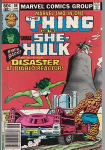 1980 Marvel Two-in-one - Thing \ She-Hulk #88 Stored since purchase - Picture 1 of 1