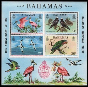 Bahamas 1974 - Mi-Nr. Bloque 11 ** - Estampillada sin montar o nunca montada - Pájaros / Pájaros - Imagen 1 de 1