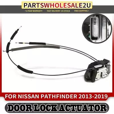 Rear Right RH Door Lock Actuator for Nissan Pathfinder 2013 2014 2015 2016-2019 - Image 1 of 4