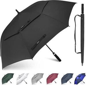 Gonex 54/62/68/72/80 Inch Extra Large Golf Umbrella, Automatic 54 inch, Black  - Picture 1 of 8
