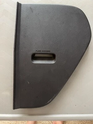 1998-2003 Dodge Ram Van 1500 2500 LH Dashboard End Cap Fuse Box Cover Black OEM - Image 1 of 3