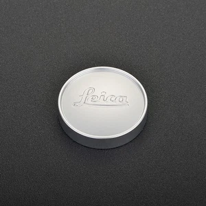 Leica E43 Metal Front Lens Cap Cover Chrome for 43mm Filter - Picture 1 of 4