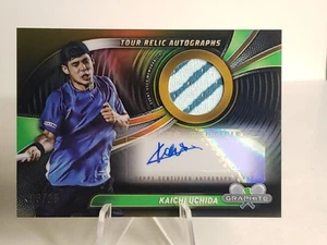 KAICHI UCHIDA 2024 Topps Grafito AUTO TOUR RELIQUIA REFRACTOR DORADO/25 VER FOTOS - Imagen 1 de 4