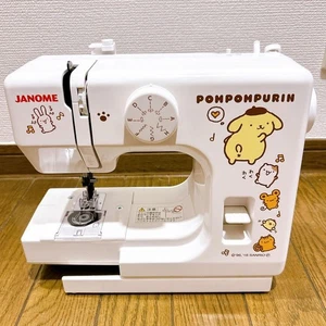Macchina da cucire compatta Sanrio Pom Pom Purin Janome PN-20 20° anniversario JP - Foto 1 di 2