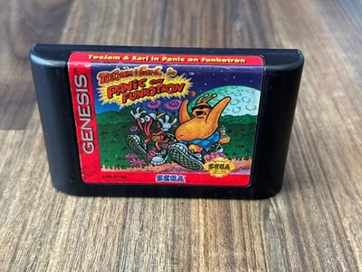 ToeJam & Earl in Panic on Funkotron (Sega Genesis, 1993) - Authentic, Tested! - Image 1 of 4