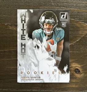 Travis Hunter White Hot Rookies - RC 2025 Panini Donruss - #WHR-TVH - Jaguars - Picture 1 of 2