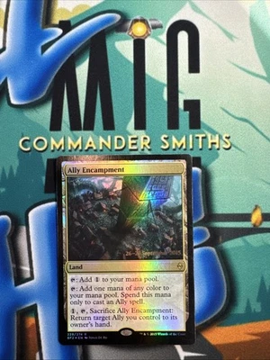 Ally Encampment ✨Pre Release Promo FOIL ✨ MTG NM (228) Battle for Zendikar - Image 1 of 2