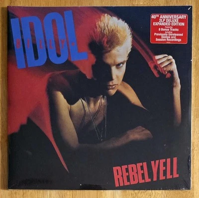 Billy Idol  Rebel Yell  40th Anniversary Vinyl 2xLP Record  NEW  8 Bonus Tracks! - Image 1 of 2