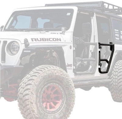 Body Armor JL-6155 Tube Doors Rear Pair for 2018-2021 Jeep Wrangler JL - Image 1 of 4