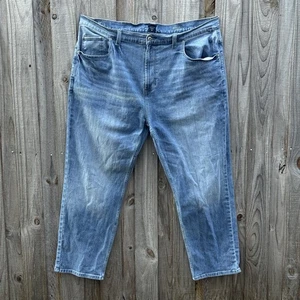 Nautica Herren Größe 46x30 Stone Wash Relaxed Fit Stretch Bein Denim Jeans - Bild 1 von 12