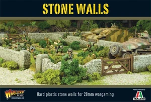 Stone Walls, Tabletop Model Plastic Scenery for Wargames - Picture 1 of 3