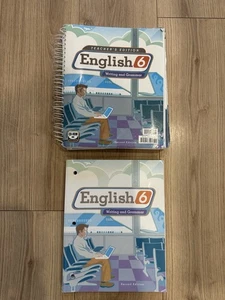 Grade 6 English Teacher's Edition W/CD (Spiral) And Free Student Workbook - Picture 1 of 2