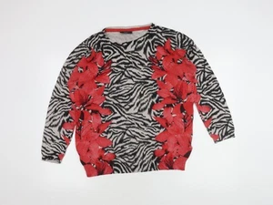 Wallis Women's Multicoloured Pullover Jumper Size 14 - Picture 1 of 12