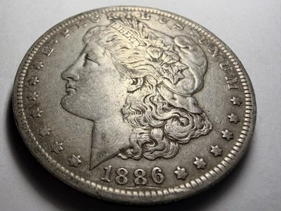 lot of TWO Morgan Dollars 1886 - O and 1901 - S  Nice! - Image 1 of 4