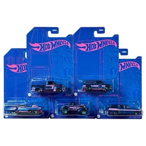 Hot Wheels 2022 Pearl & Chrome 54th Anniversary Complete Set of 5 – MINT 1:64 - Picture 1 of 3