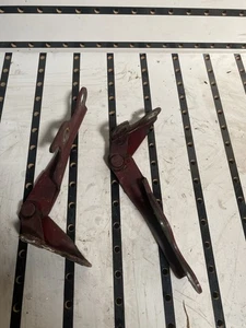 1986-1992 Toyota Supra MK3 A70 Pair LH and RH Hood Hinges OEM MAROON - Picture 1 of 6