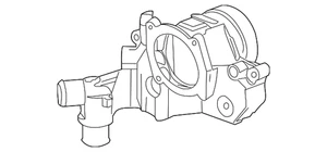 Genuine GM Water Outlet 12581546 - Picture 1 of 3