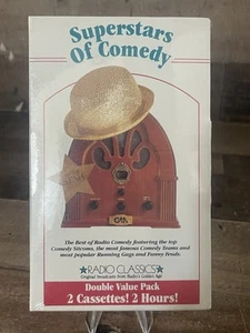 Golden Age Of Comedy Double Value Pack 2 Cassettes-1990 BRAND NEW ! Free Ship - Picture 1 of 4