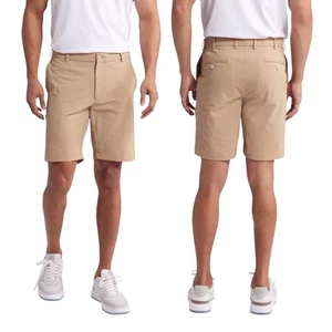Peter Millar Crown Crafted Matlock Seersucker Performance Shorts Summer Dunes 44 - Picture 1 of 9