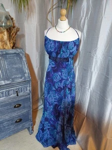 Gorgeous Debenhams Ball Gown Size 16 Blue Classic Wedding Ascot Cruise - Picture 1 of 6