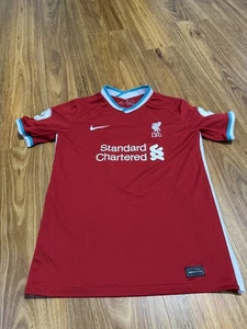 Liverpool 2020 - 2021 English Premier League Home Football Nike Shirt X Large - Foto 1 di 5