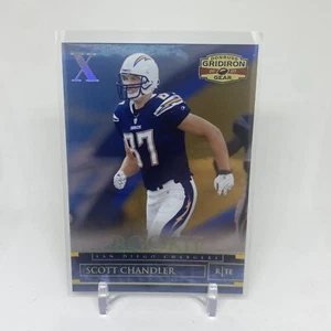 Donruss Gridiron Gear Rookie Gold Xs 2007/100 Scott Chandler #185 Rookie radiocontrol - Imagen 1 de 2