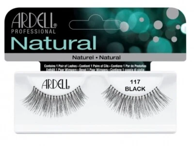 Ardell False Eyelashes #117 Black (10 Pack) - Image 1 of 2