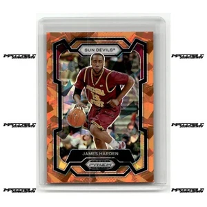 2024-25 Panini Prizm Draft - Orange Ice #41 James Harden SP - Picture 1 of 2