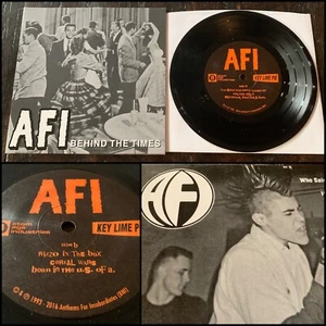 AFI Behind The Times EP 7" Black Vinyl-Tiger Army Son Of Sam Bad Religion Rancid - Picture 1 of 8