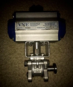 VNE PN52SR Pneumatisch betätigter Kugelhahn - Bild 1 von 6